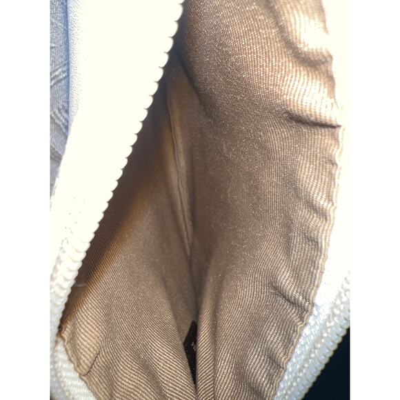 Coach Peyton F48166 Navy Tote & Ivory Leather Wristlet Bundle Excellent Sale!!!! - Picture 11 of 12